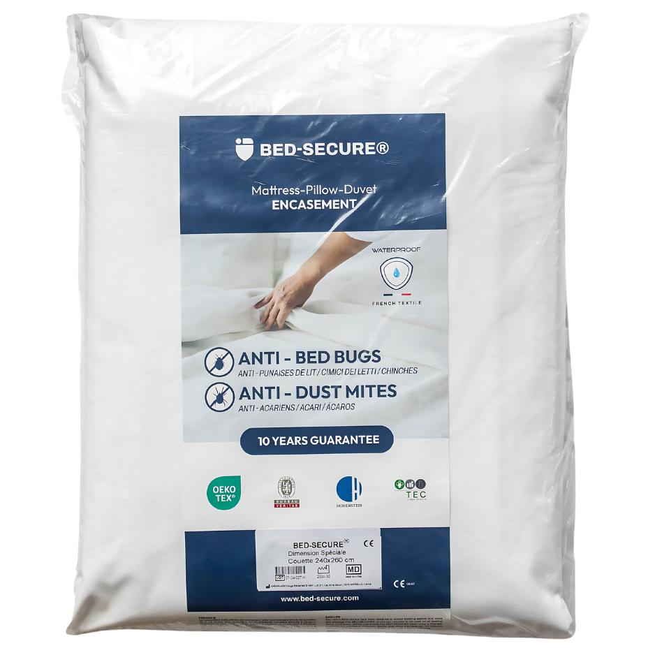 Packaging housse anti-punaises de lit BED-SECURE®