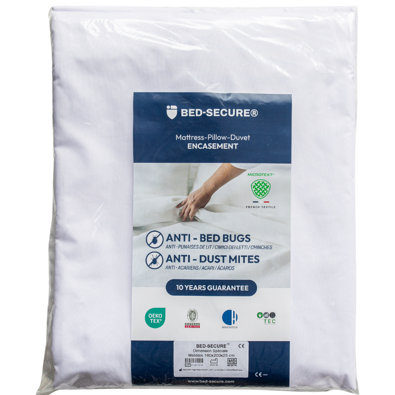 packaging housse anti punaises de lit BED-SECURE®